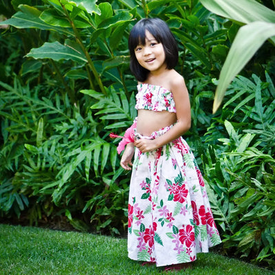 Children's Pau Hawaiian Hula Skirts Lavahut