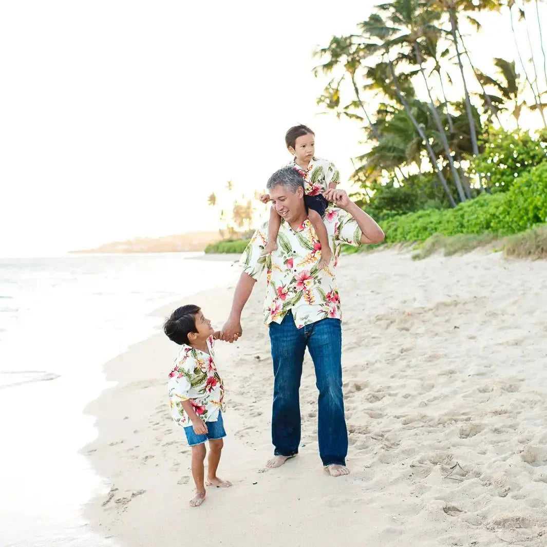 FATHER & SON - MATCHING HAWAIIAN SHIRTS - Lavahut