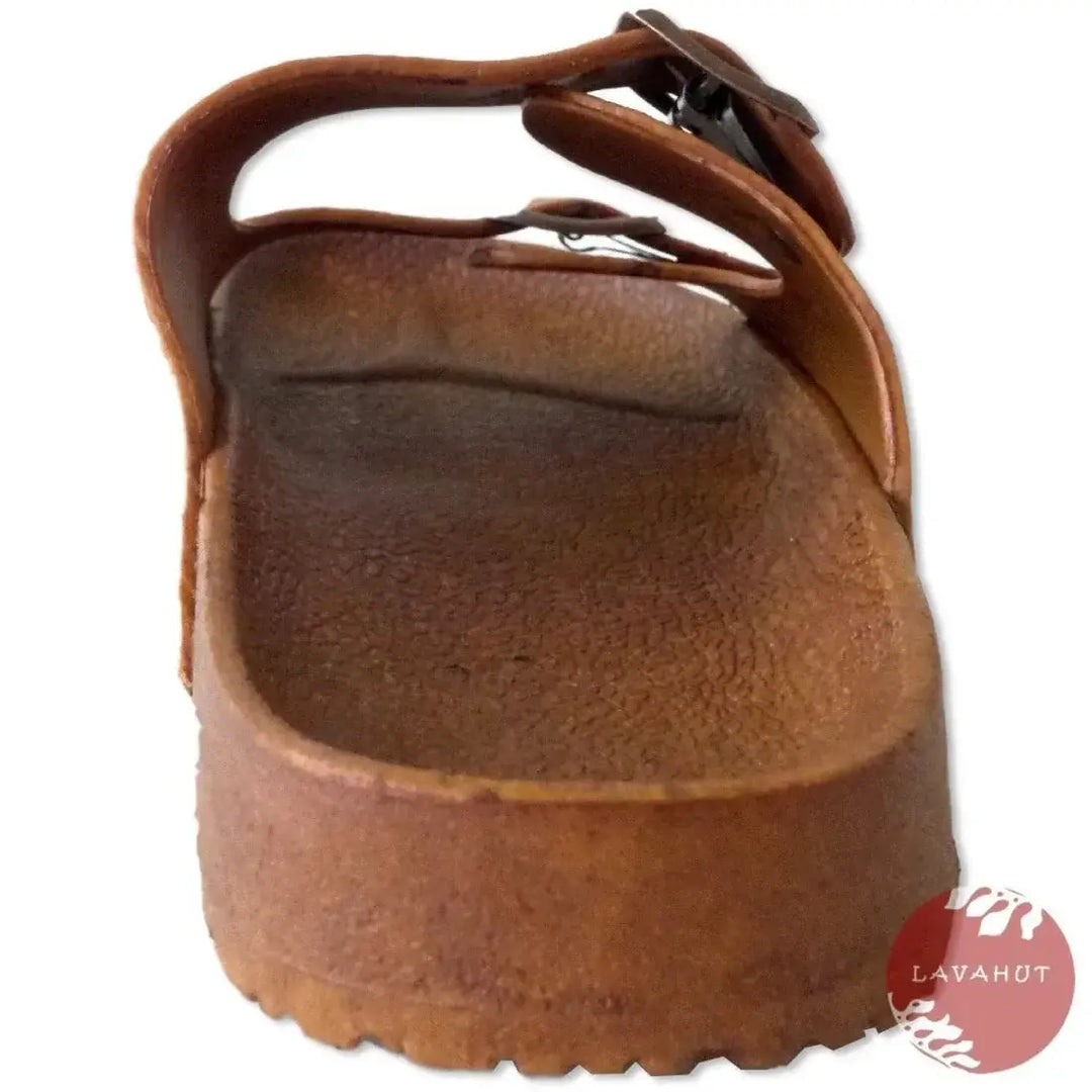 Brown Buckle Pali Hawaii Hawaiian Jesus Sandals Made in Hawaii