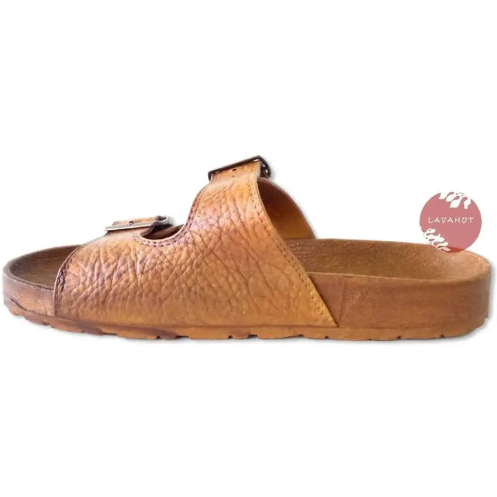 Brown Buckle Pali Hawaii Hawaiian Jesus Sandals Made in Hawaii