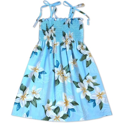 Escape Blue Sunkiss Hawaiian Girl Dress - Made In Hawaii