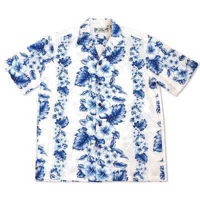 Hanalei White Hawaiian Cotton Shirt - Made In Hawaii