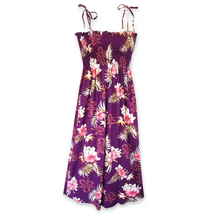 Passion Purple Maxi Hawaiian Dress - Made in Hawaii