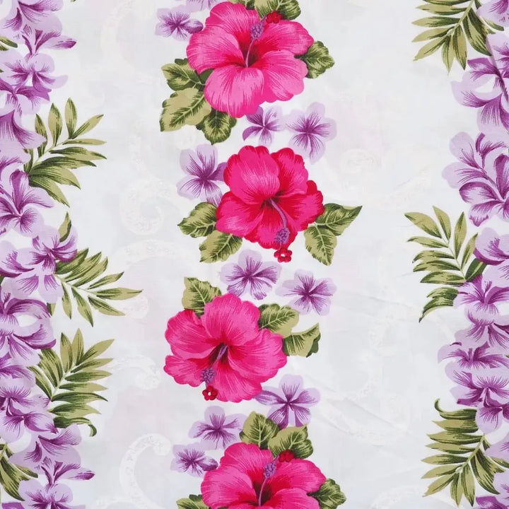 White Mist Women’s Hawaiian Cotton Shirt - Made in Hawaii