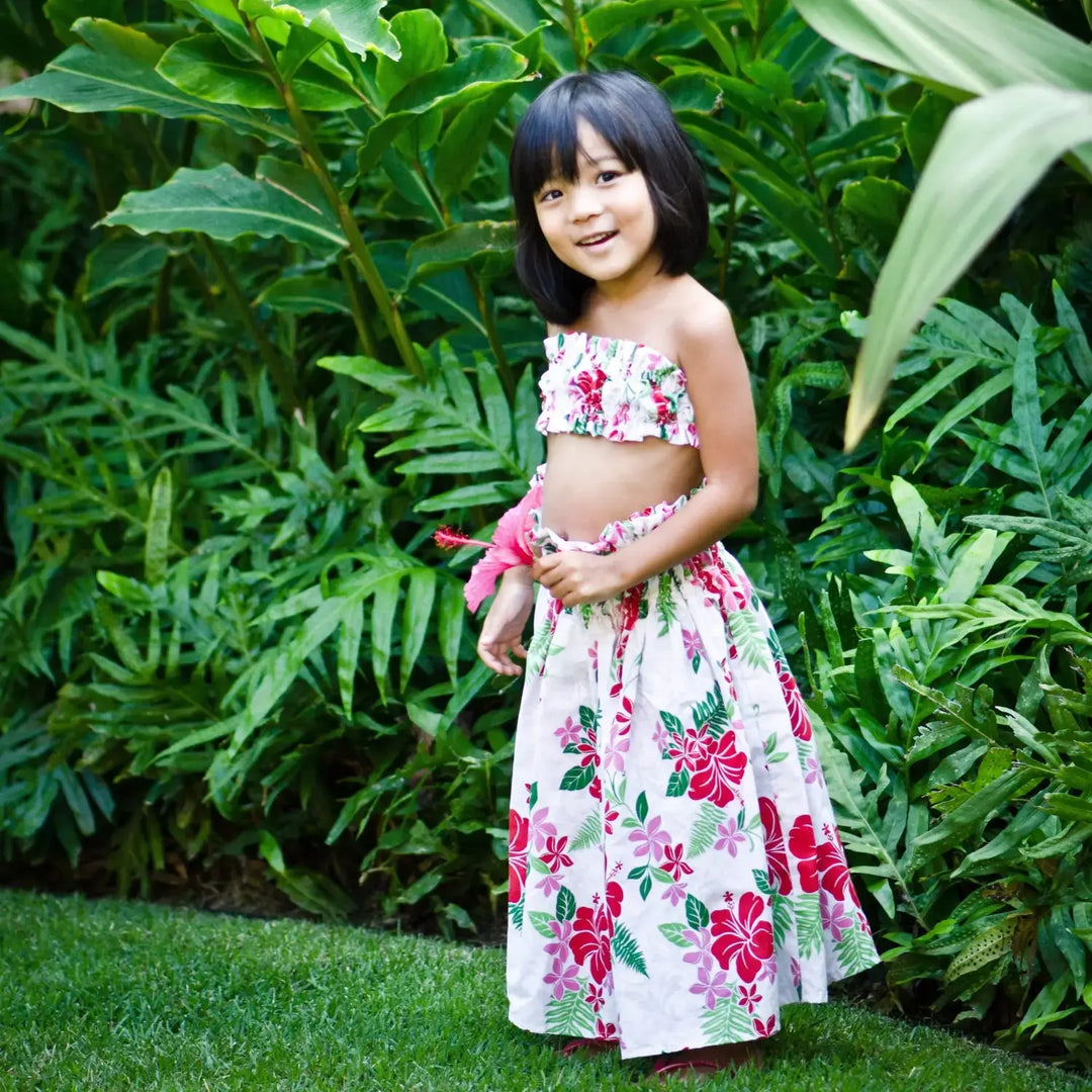 Playful Hawaiian Dresses for Girls Lavahut