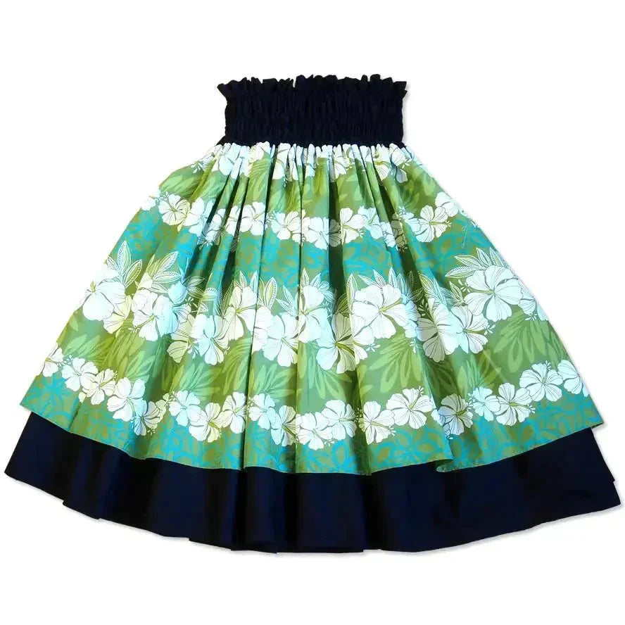 Double Pa'u Hawaiian Hula Skirt - Lavahut