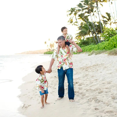 FATHER & SON - MATCHING HAWAIIAN SHIRTS Lavahut
