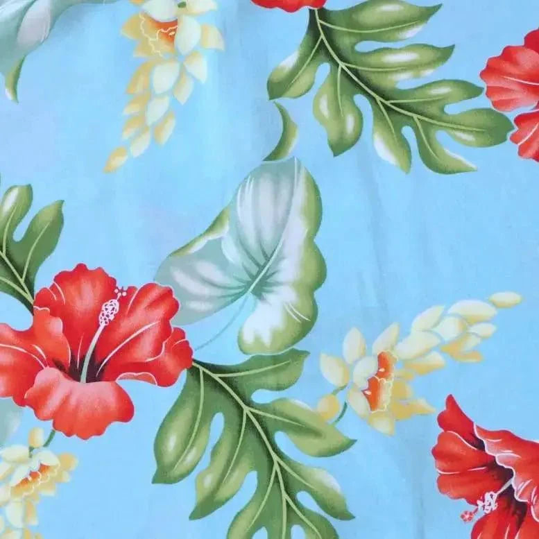 Honeymoon Blue - Matching Hawaiian Shirts & Dresses Collection - Lavahut