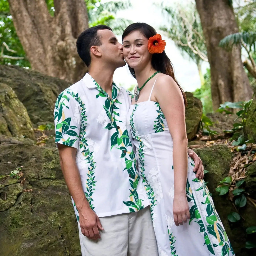 White Shirts & Dresses - Hawaiian Clothing Style - Lavahut
