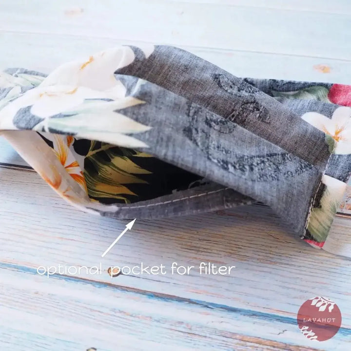 Accordion + Filter Pocket • Black Mist - Made in Hawaii