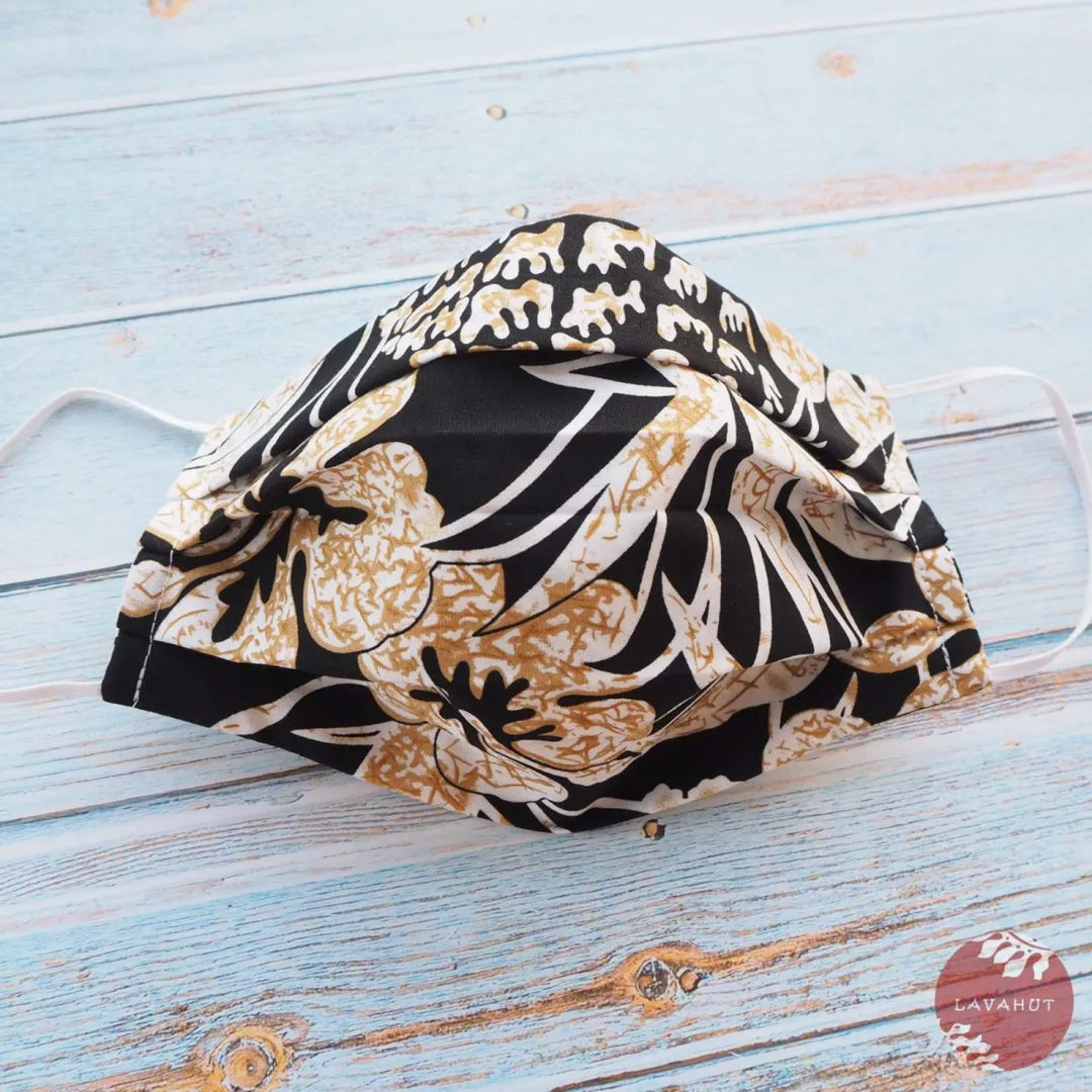Accordion + Filter Pocket • Black Sweet Pineapple - Made in Hawaii