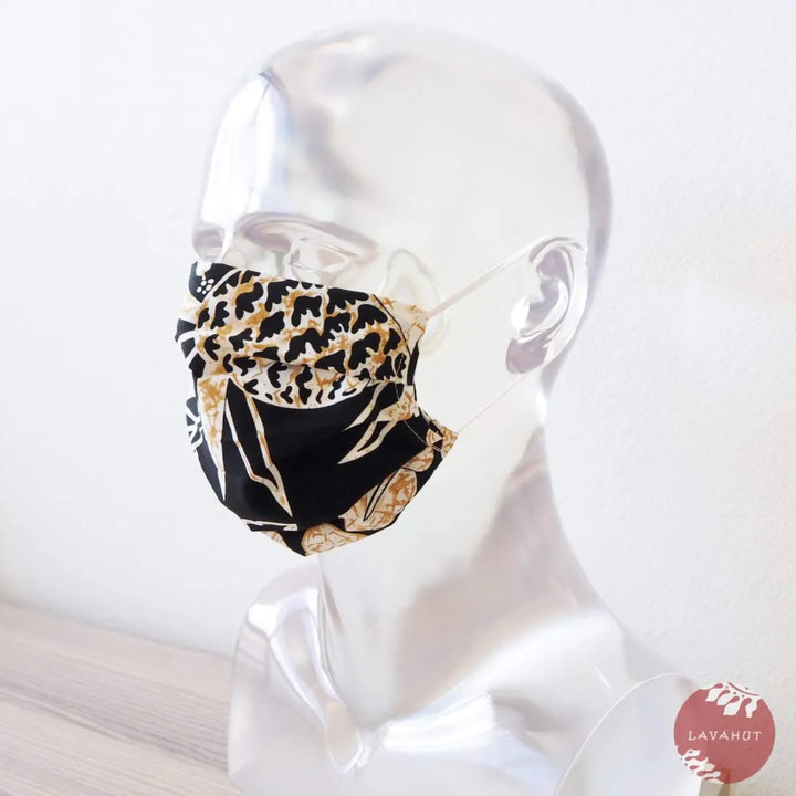Accordion + Filter Pocket • Black Sweet Pineapple - Made in Hawaii