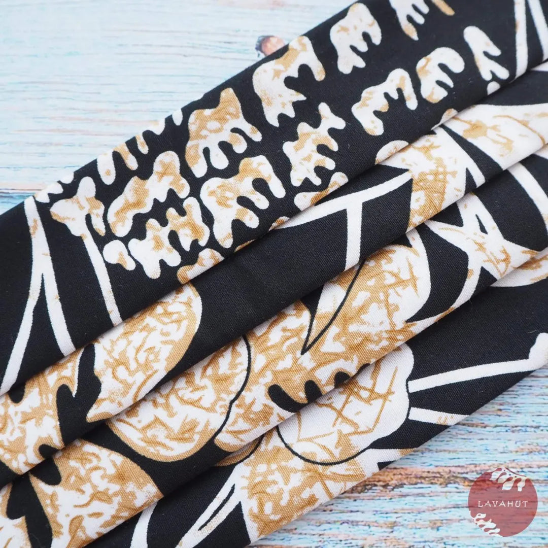 Accordion + Filter Pocket • Black Sweet Pineapple - Made in Hawaii