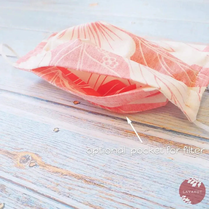 Accordion + Filter Pocket • Coral Haven - Made in Hawaii