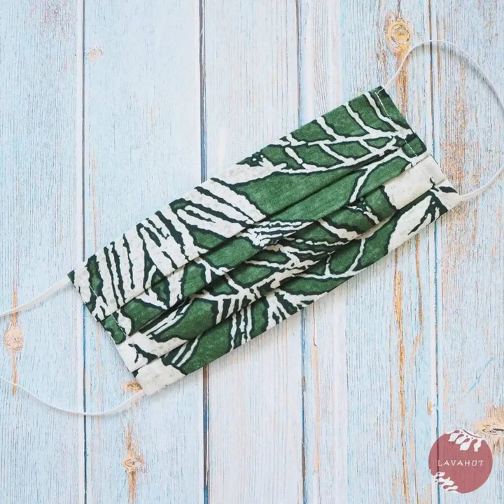 Accordion + Filter Pocket • Green Forest - Made in Hawaii