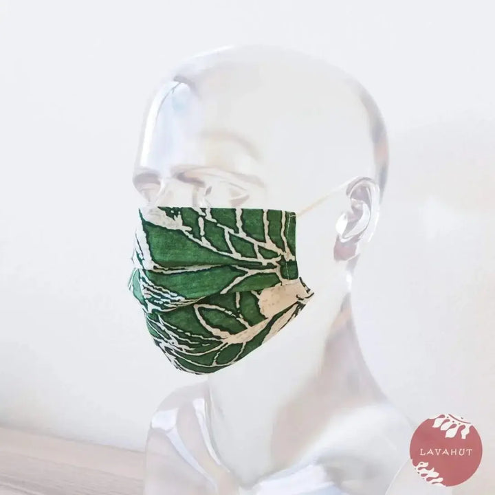 Accordion + Filter Pocket • Green Forest - Made in Hawaii
