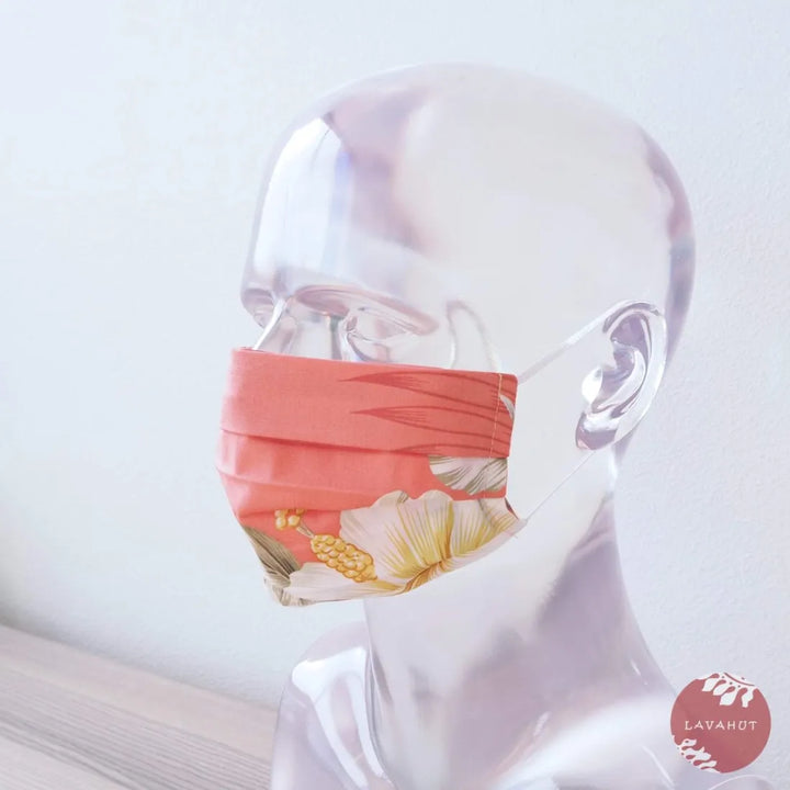Accordion + Filter Pocket • Pink Hibiscus Joy - Made in Hawaii