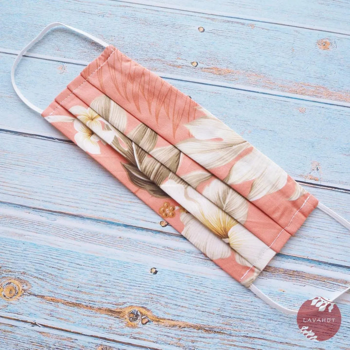 Accordion + Filter Pocket • Pink Hibiscus Joy - Made in Hawaii