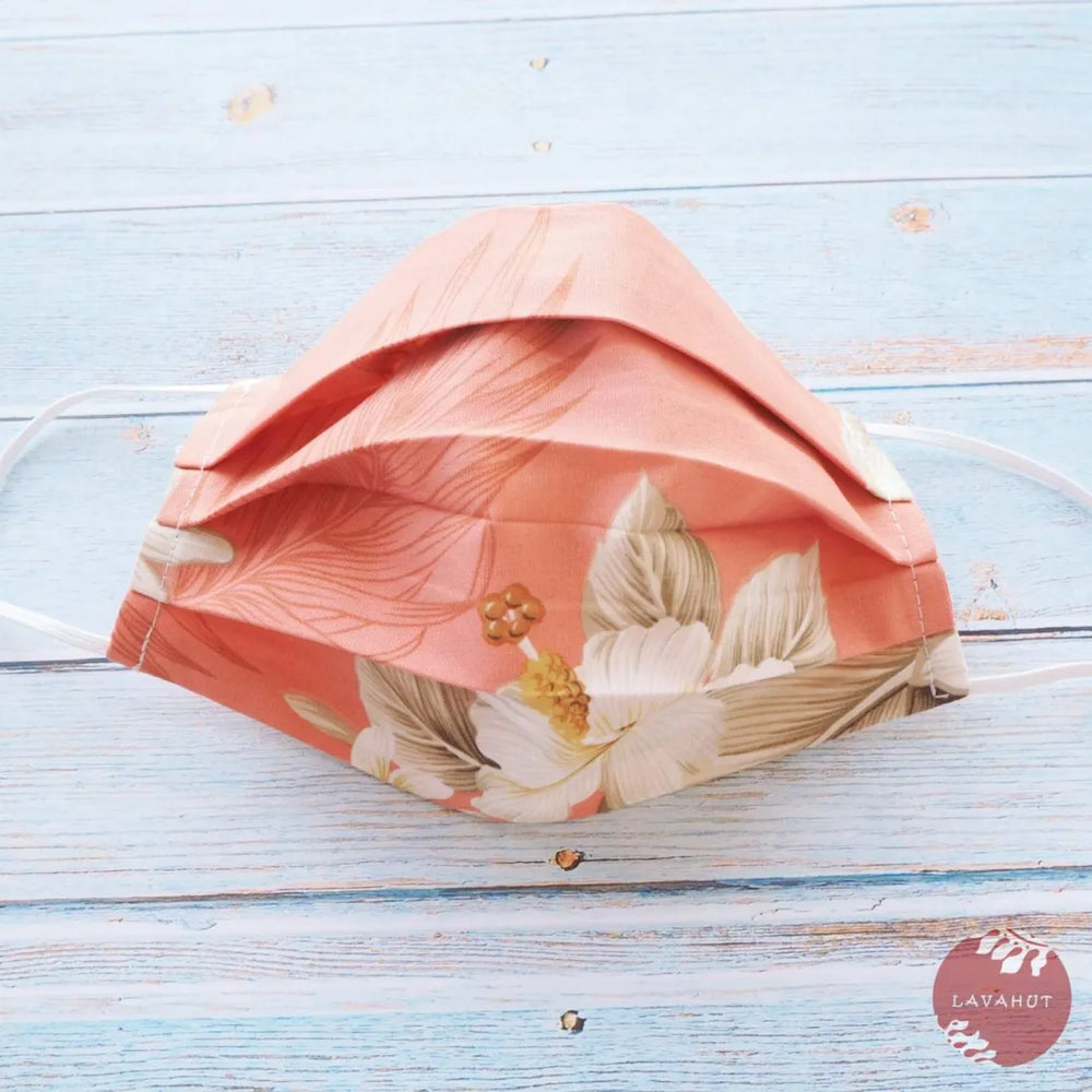 Accordion + Filter Pocket • Pink Hibiscus Joy - Made in Hawaii