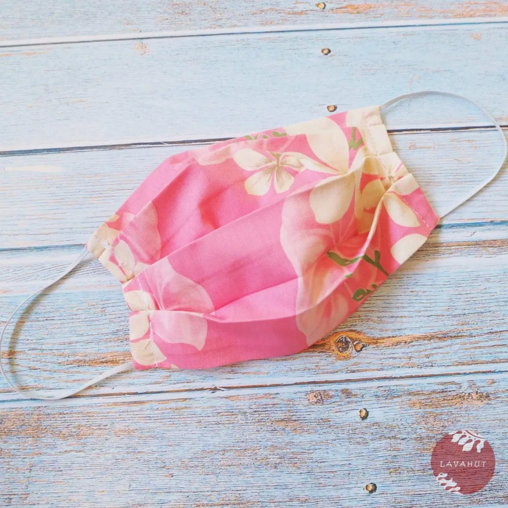 Accordion + Filter Pocket • Pink Plumeria - Made in Hawaii