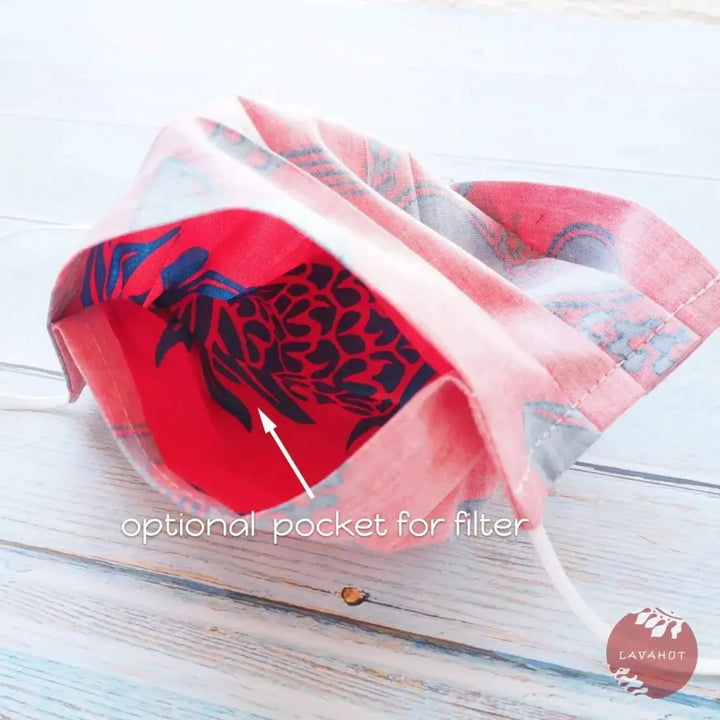 Accordion + Filter Pocket • Red Ukulele - Made in Hawaii