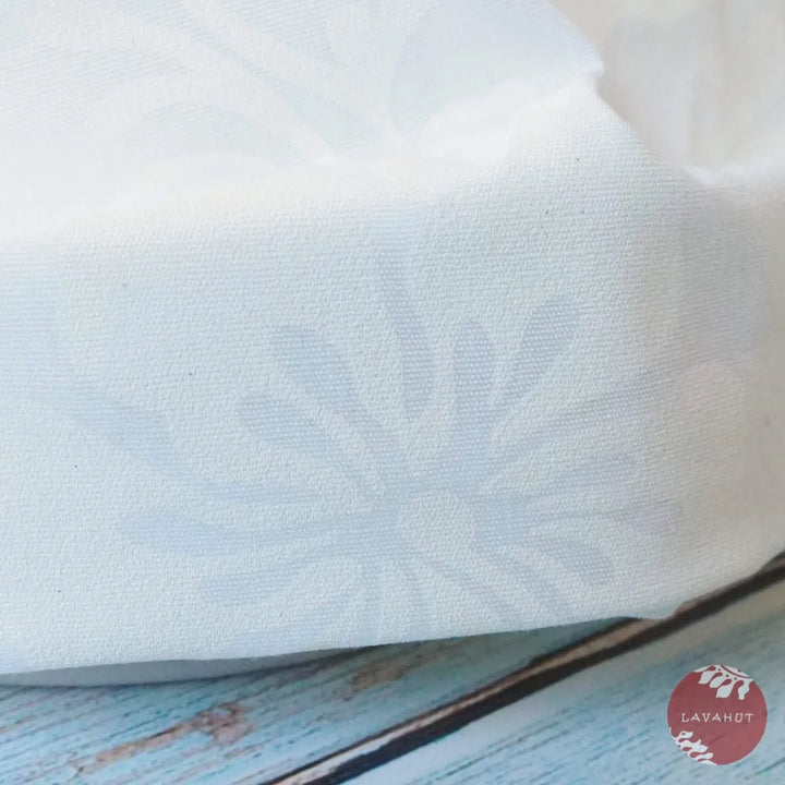 Accordion + Filter Pocket • White Makamae - Made in Hawaii