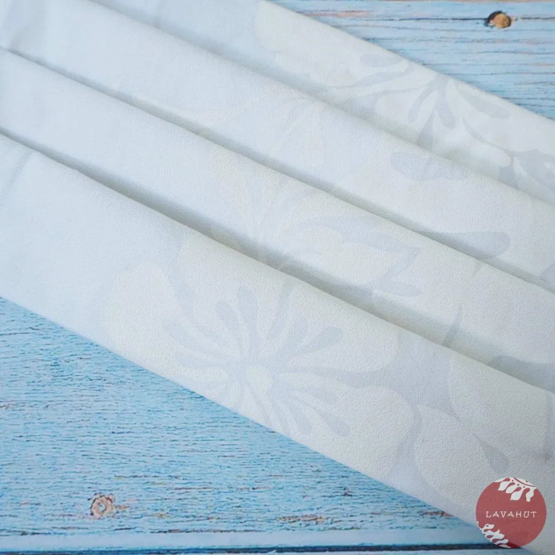 Accordion + Filter Pocket • White Makamae - Made in Hawaii
