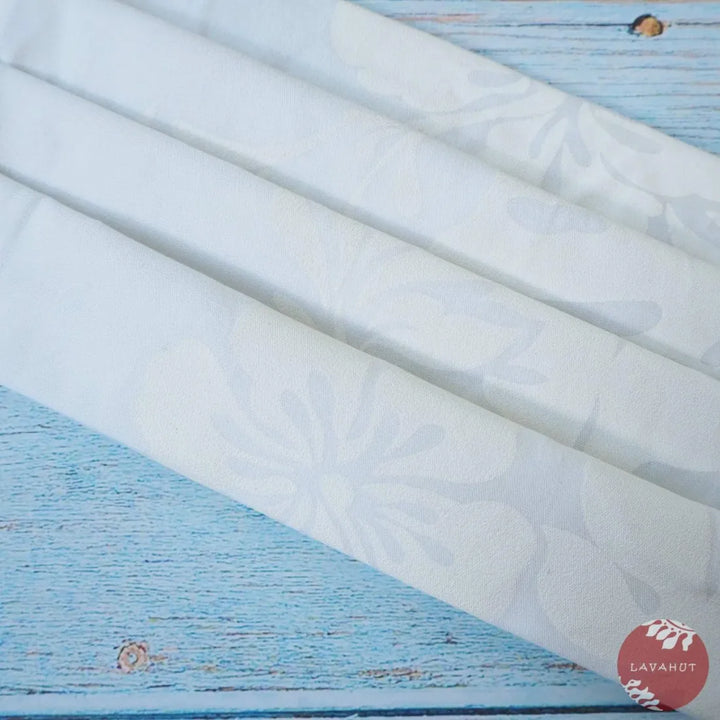Accordion + Filter Pocket • White Makamae - Made in Hawaii