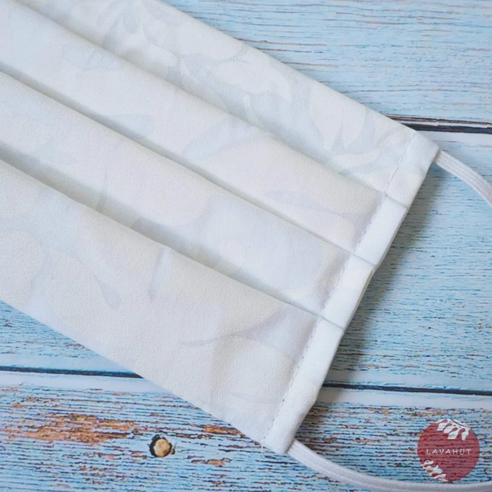 Accordion + Filter Pocket • White Makamae - Made in Hawaii