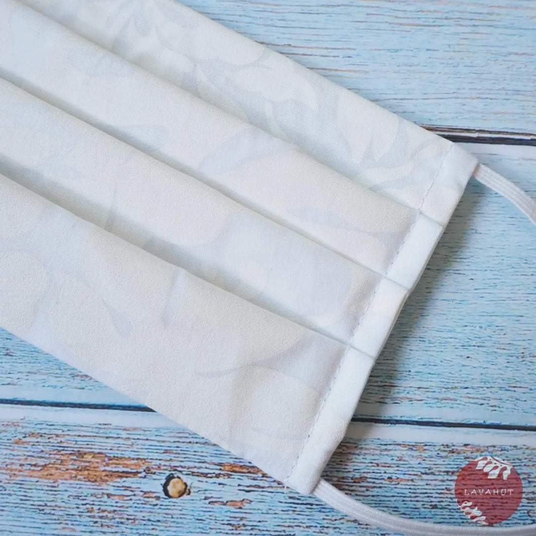 Accordion + Filter Pocket • White Makamae - Made in Hawaii
