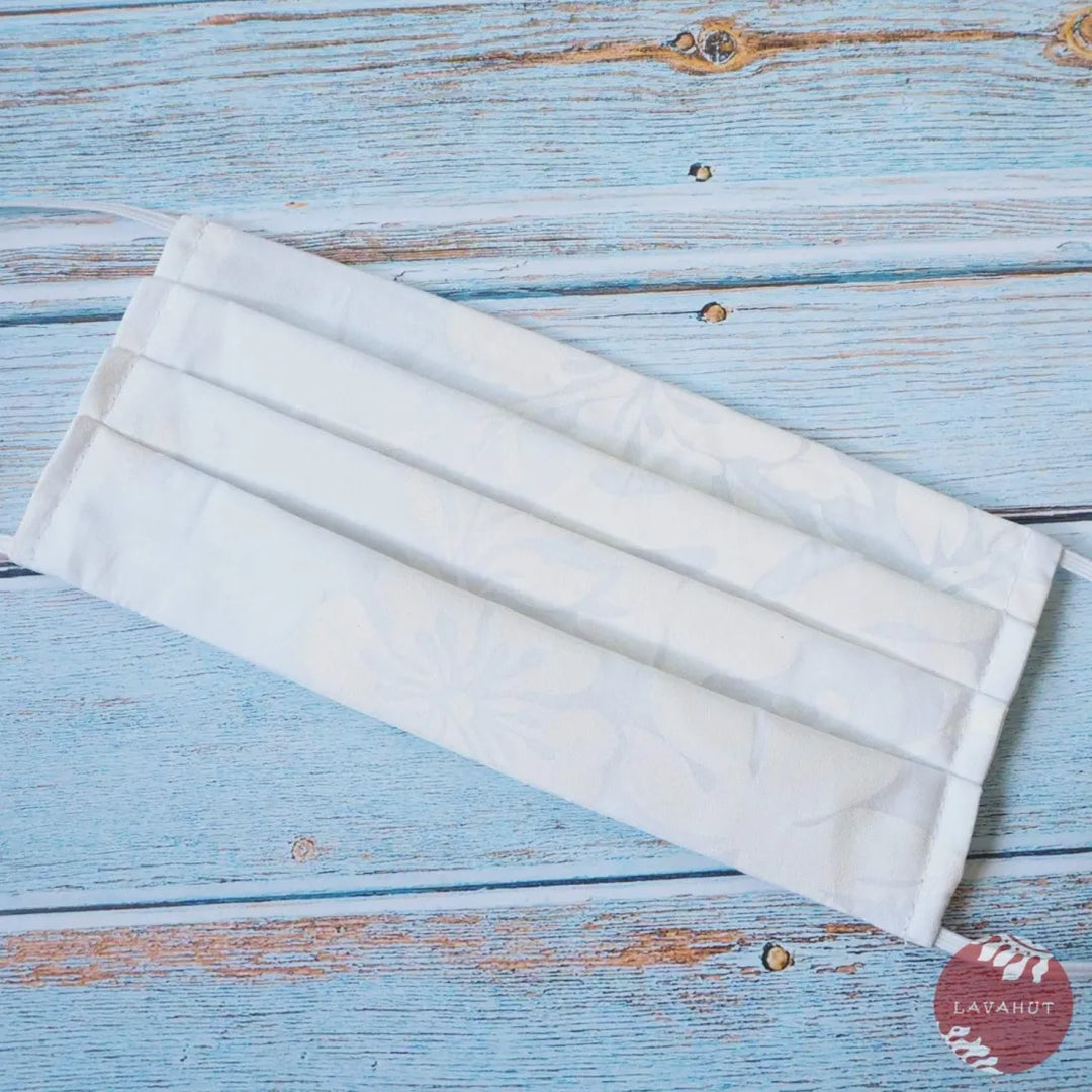 Accordion + Filter Pocket • White Makamae - Made in Hawaii