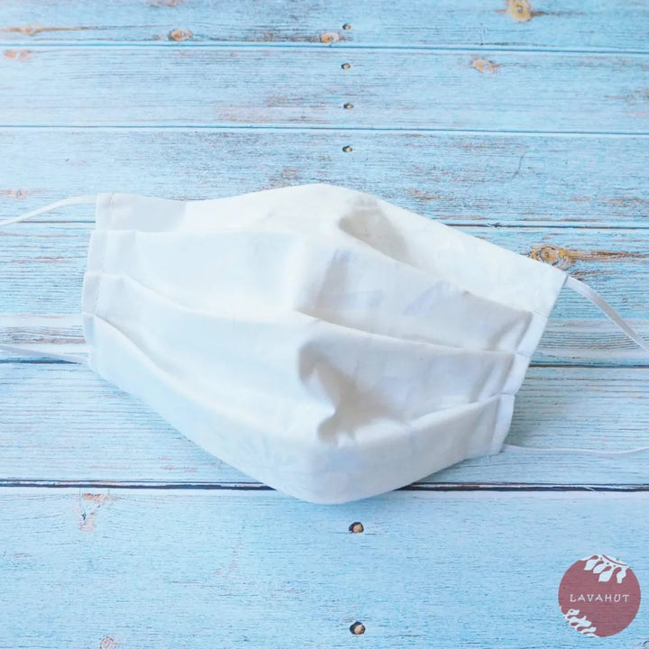 Accordion + Filter Pocket • White Makamae - Made in Hawaii