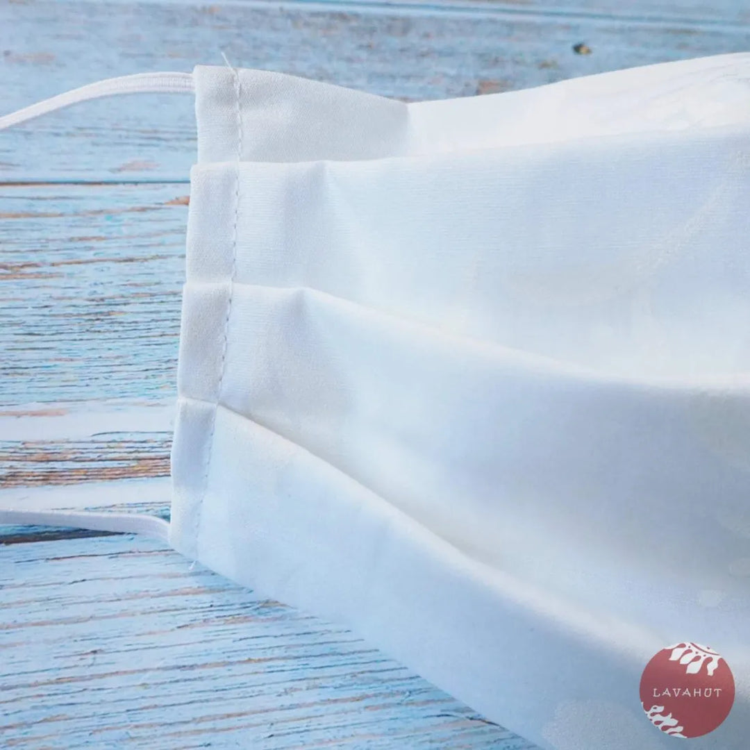 Accordion + Filter Pocket • White Makamae - Made in Hawaii