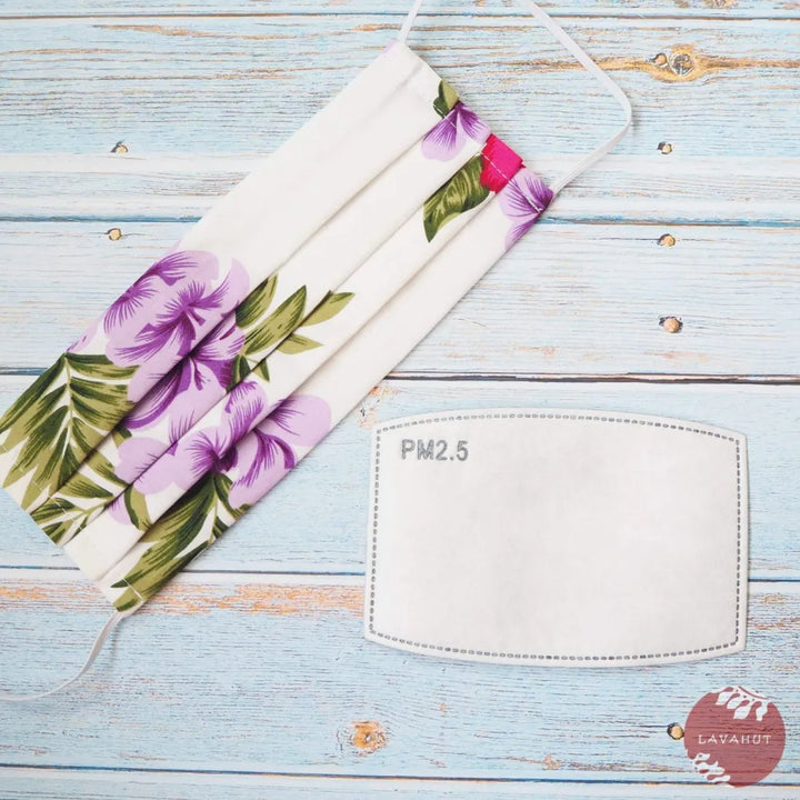 Accordion + Filter Pocket • White Mist ~ Bright Side - Made in Hawaii