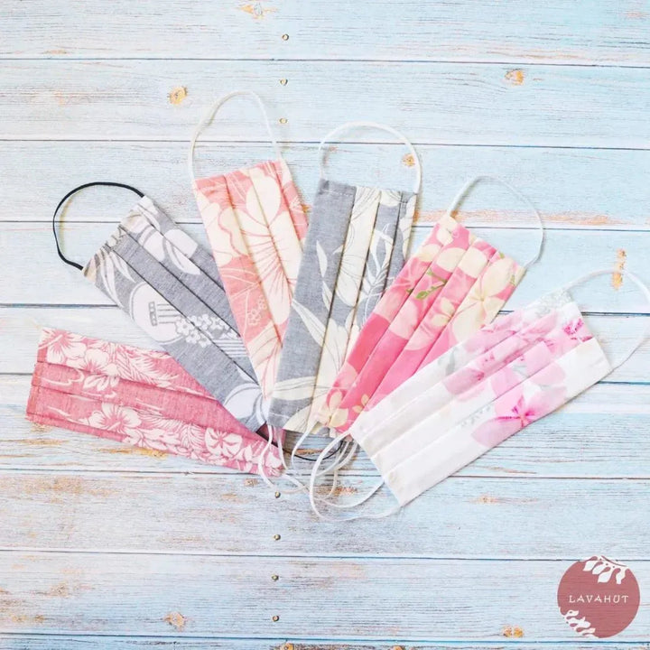 Accordion + Filter Pocket • White Plumeria - Made in Hawaii