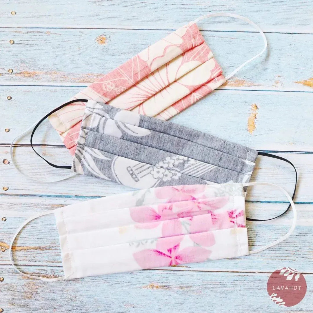 Accordion + Filter Pocket • White Plumeria - Made in Hawaii