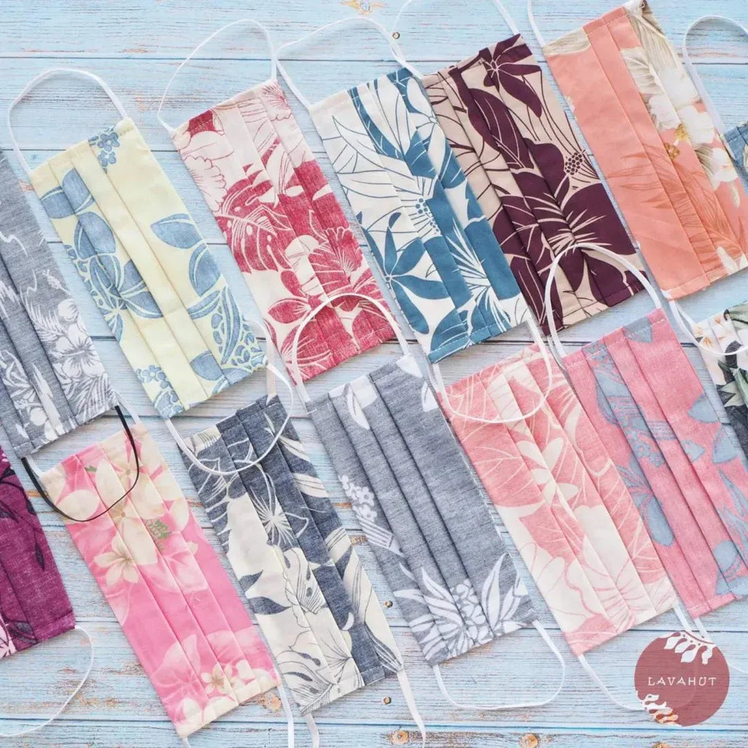 Accordion + Filter Pocket • White Plumeria - Made in Hawaii