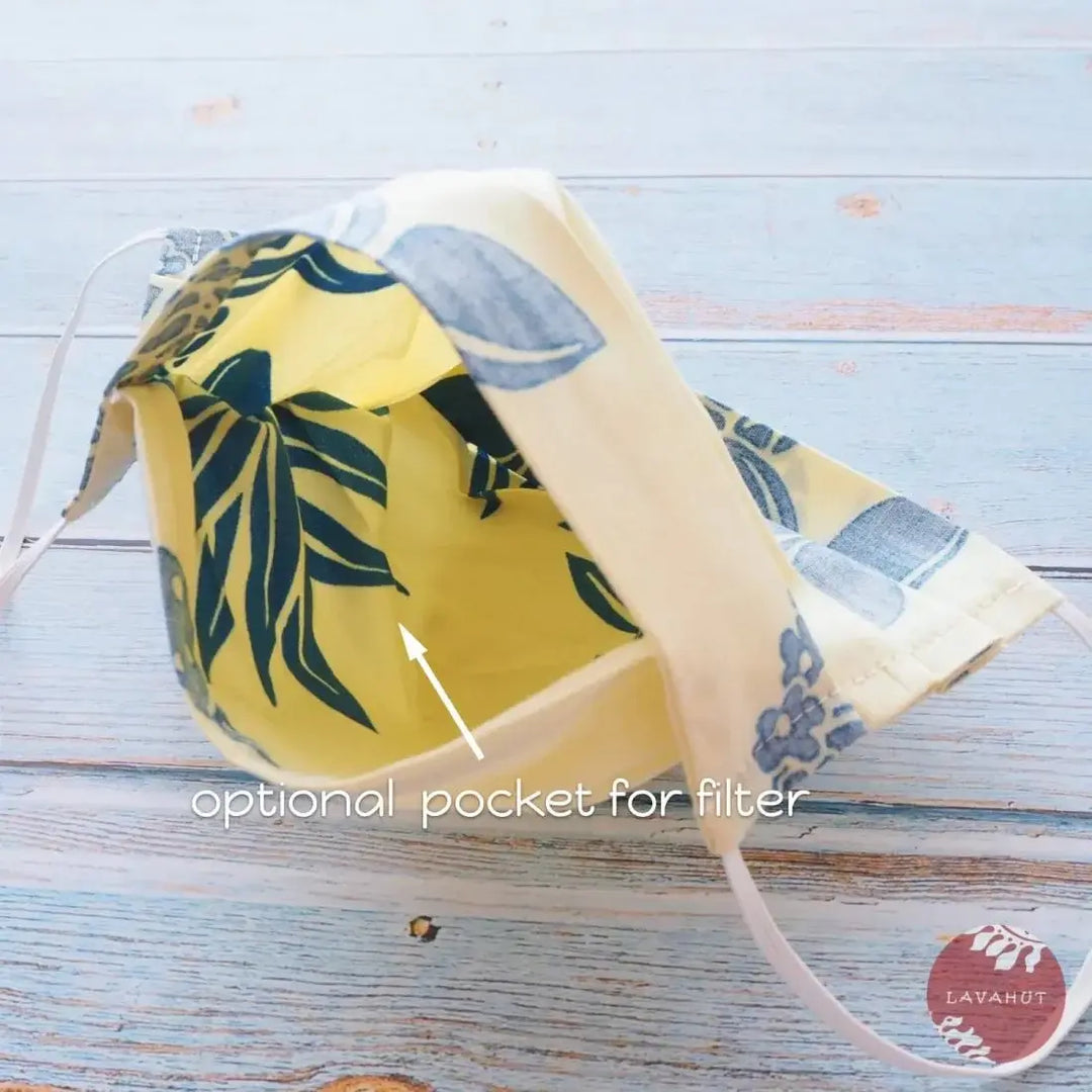Accordion + Filter Pocket • Yellow Ukulele - Made in Hawaii