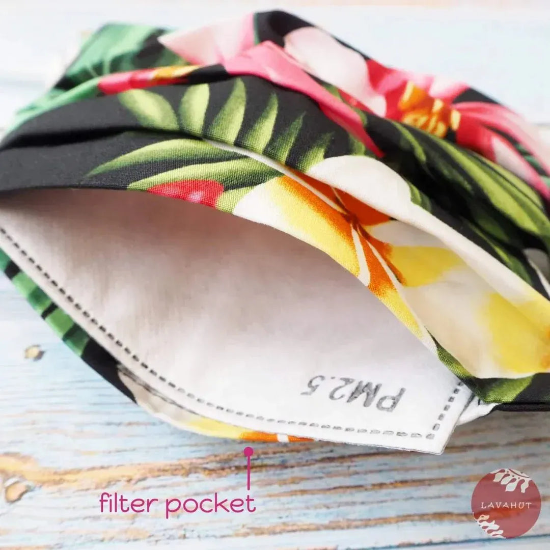 Accordion + Pocket + Adjustable Loops • Black Magic - Made in Hawaii