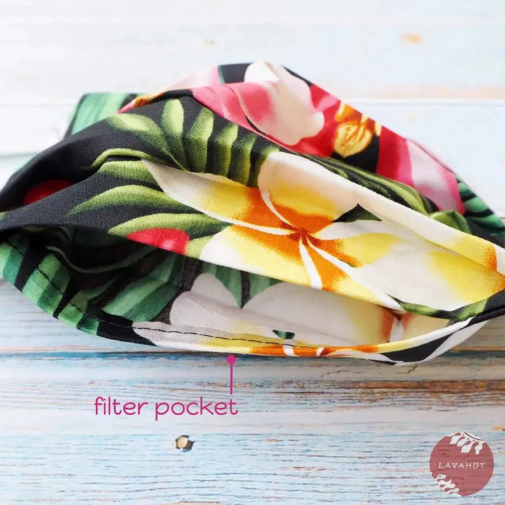 Accordion + Pocket + Adjustable Loops • Black Magic - Made in Hawaii