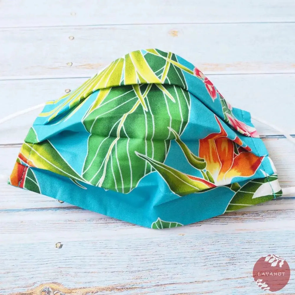 Accordion + Pocket + Adjustable Loops • Blue Paradise - Made in Hawaii