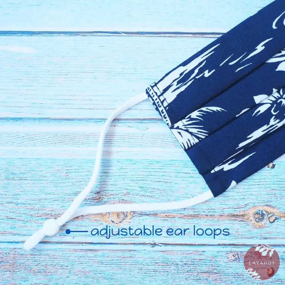 Accordion + Pocket + Adjustable Loops • Navy Island - Made in Hawaii