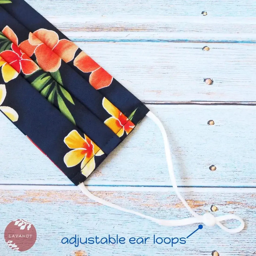 Accordion + Pocket + Adjustable Loops • Navy Kaimana - Made in Hawaii