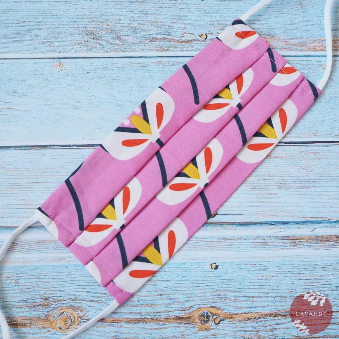 Accordion + Pocket + Adjustable Loops ?? Pink Summer Fun - Made in Hawaii