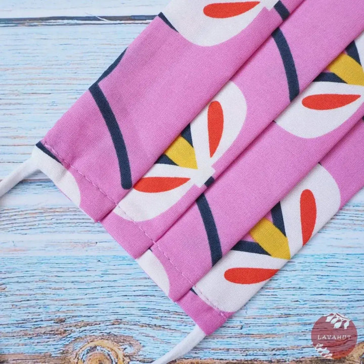Accordion + Pocket + Adjustable Loops • Pink Summer Fun - Made in Hawaii