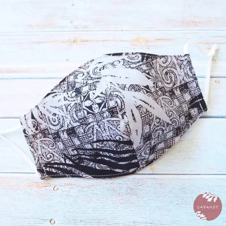 Adjustable Fashion Face Mask • Blue Haleakala - Made in Hawaii