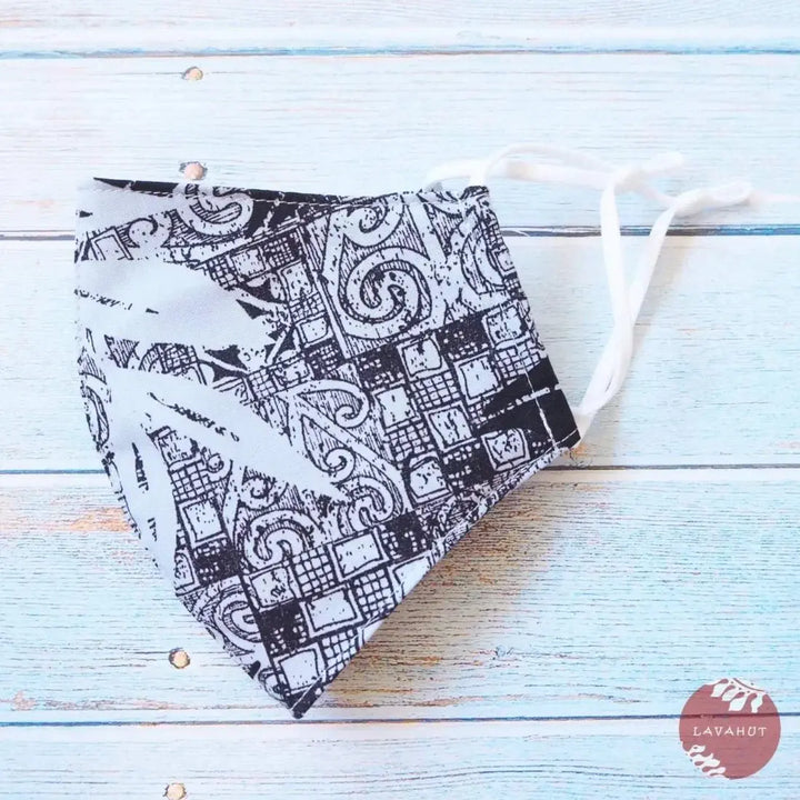 Adjustable Fashion Face Mask • Blue Haleakala - Made in Hawaii