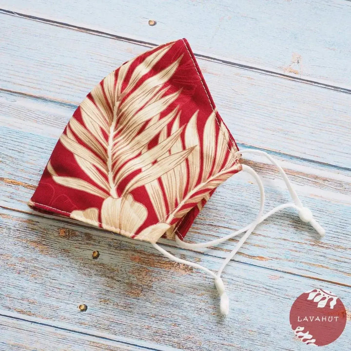 Adjustable Fashion Face Mask • Red Olomana - Made in Hawaii