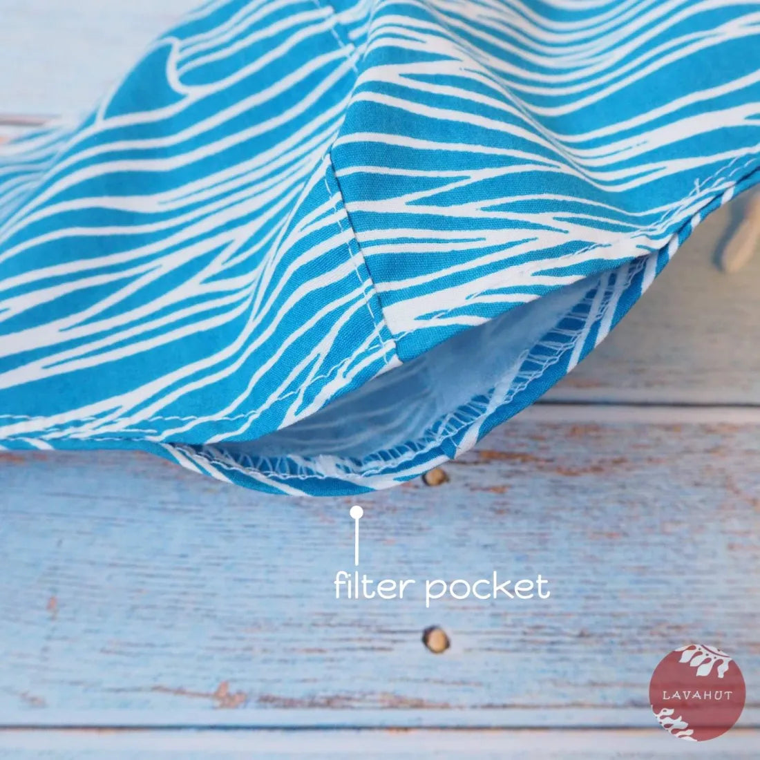 Adjustable + Filter Pocket • Aqua Fins Sea Wave - Made In Hawaii