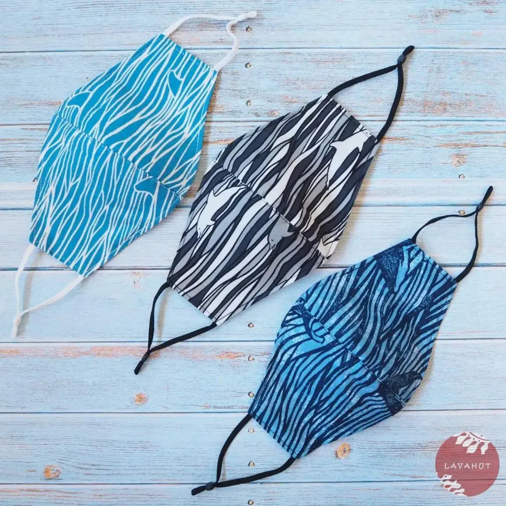 Adjustable + Filter Pocket • Aqua Fins Sea Wave - Made in Hawaii
